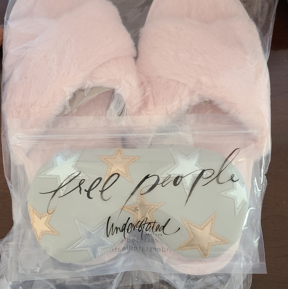 Slippers And Sleep Mask